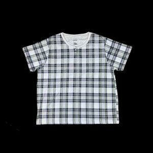 Fashion Bug Short Sleeve Blue/White Top | Size 22/24